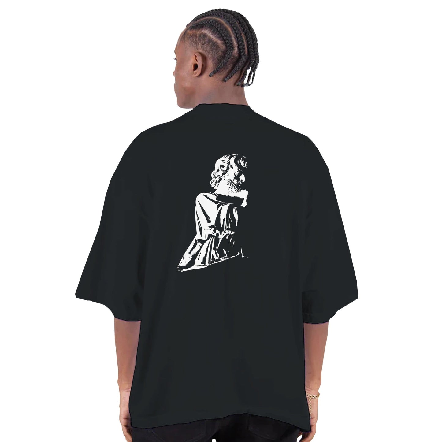 The Thinker - Oversized Drop - Shoulder Crewneck T-Shirtproduct_type#My Storeb4d7af5d - 4e36 - 4fde - a84f - f18559563a15ChristianSosa.art